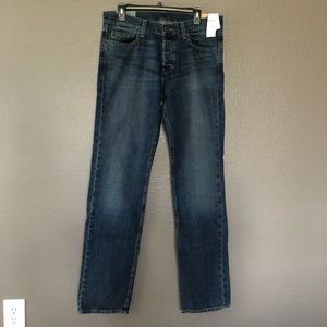 Hollister Straight Leg Dark Wash Jeans